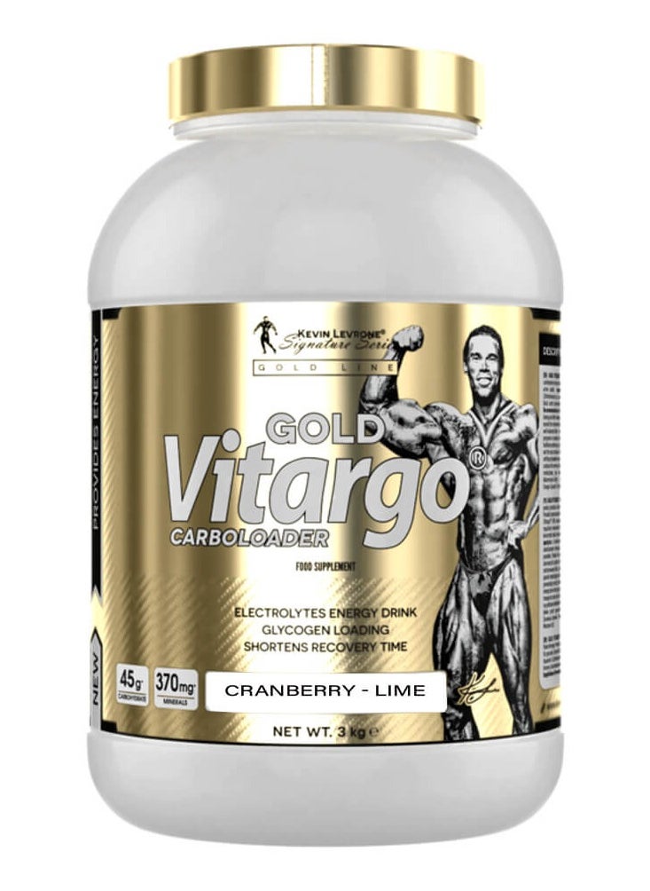 Kevin Levrone Gold Vitargo Carboloader 3kg Cranberry Lime