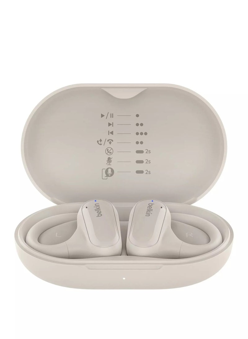 Soundform Clearfit Open-Ear Wireless Earbuds- SAND Sand