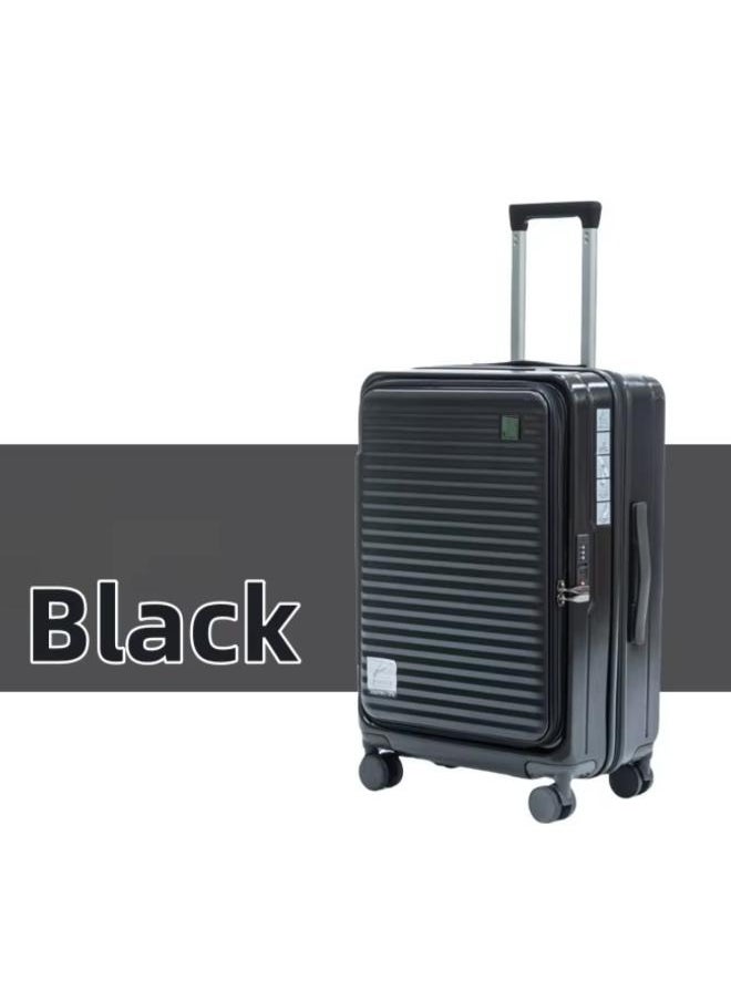 28inch Expandable Large-capacity Convenient Multi-functional Anti-theft Luggage with 360 degree Wheels Silent with TSA lock