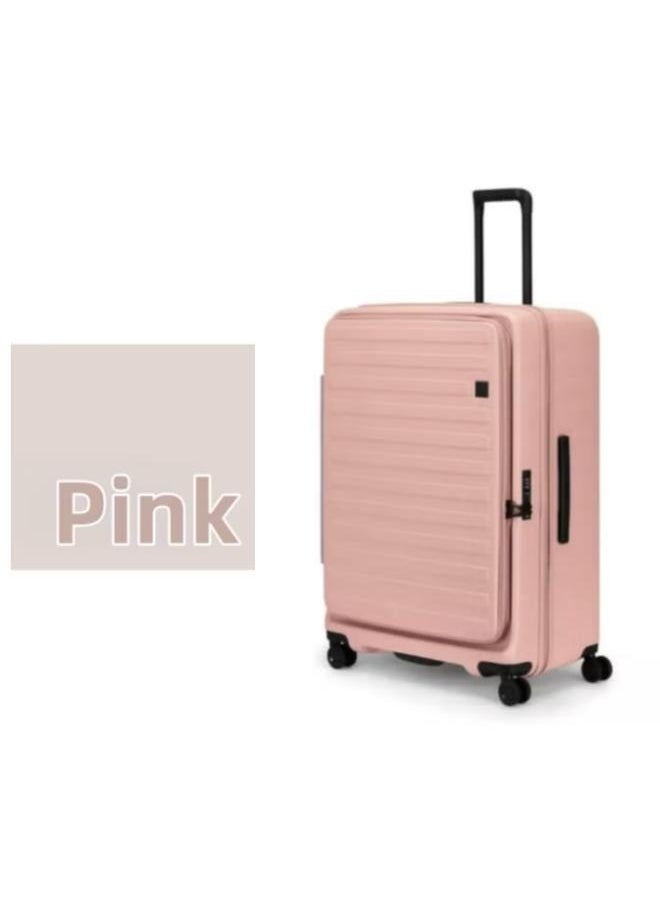 28inch Expandable Large-capacity Convenient Multi-functional Anti-theft Luggage with 360 degree Wheels Silent with TSA lock