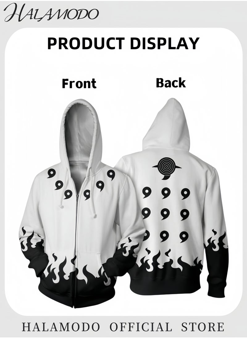 Unisex Hoodies with 3D Printed Sweatshirt Novelty Long-Sleeved Tops Fashion Youth Pullovers Casual Sweatshirts Sportswear with Drawstrings & Large Pockets for Men Women Boys Girls