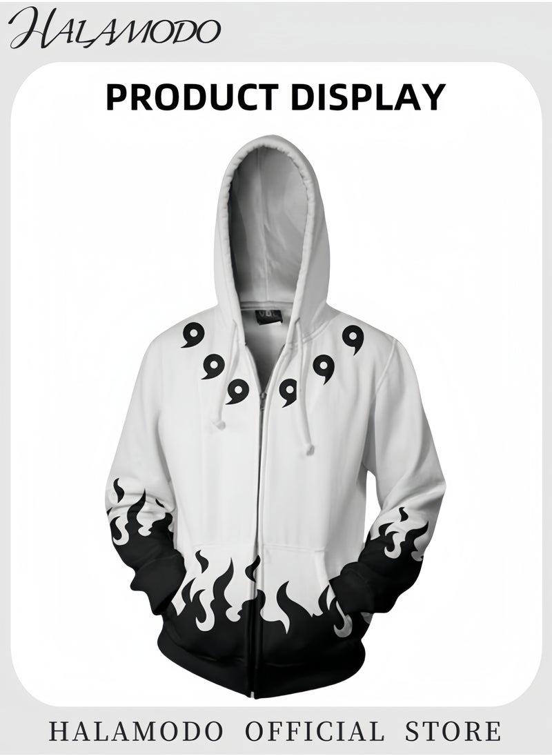 Unisex Hoodies with 3D Printed Sweatshirt Novelty Long-Sleeved Tops Fashion Youth Pullovers Casual Sweatshirts Sportswear with Drawstrings & Large Pockets for Men Women Boys Girls