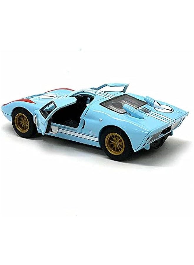 SetOf3 1966 Ford GT40 MKII Heritage Edition 5 1:32 Scale Die Cast Metal Model Toy Super Race Car Blue Brown Black