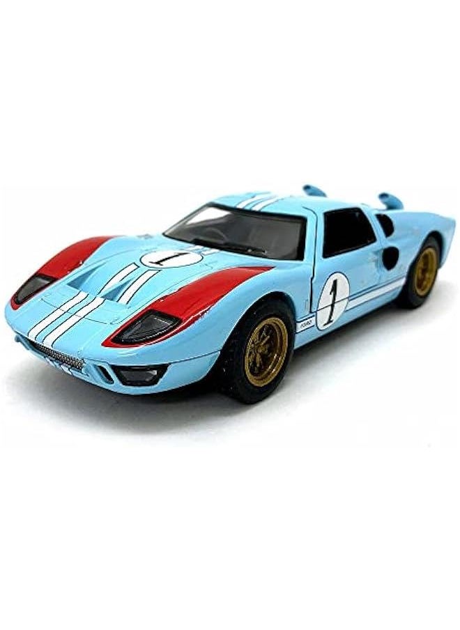 SetOf3 1966 Ford GT40 MKII Heritage Edition 5 1:32 Scale Die Cast Metal Model Toy Super Race Car Blue Brown Black