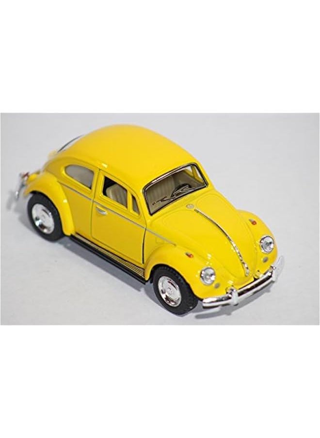 1967 Volkswagen Classic Beetle Diecast Car (Yellow, 1:32 Scale, 3+)