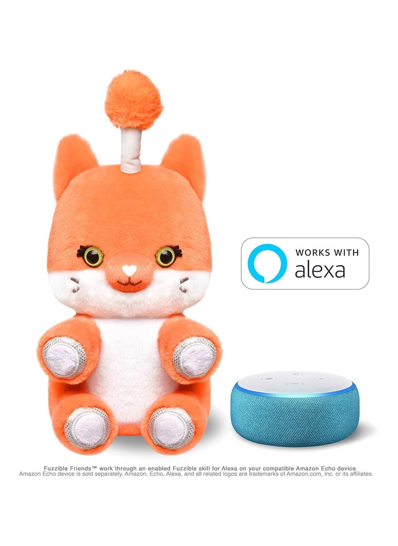 Fuzzible Friends Cubby The Fox Plush Light Up Toy