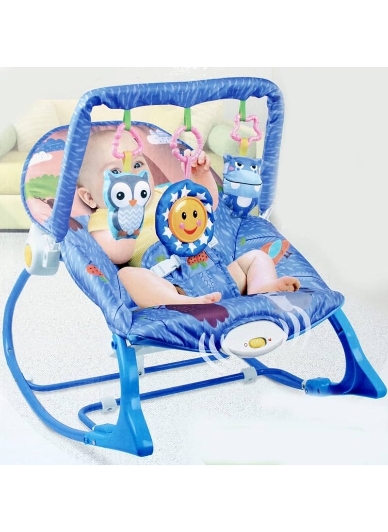 Foldable Baby Rockeing Chair  With Music And Toys