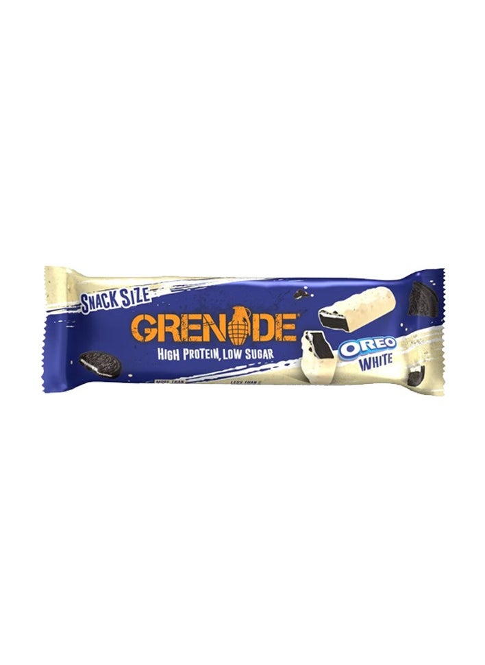 Grenade Protein Bar 18x35g, White Oreo