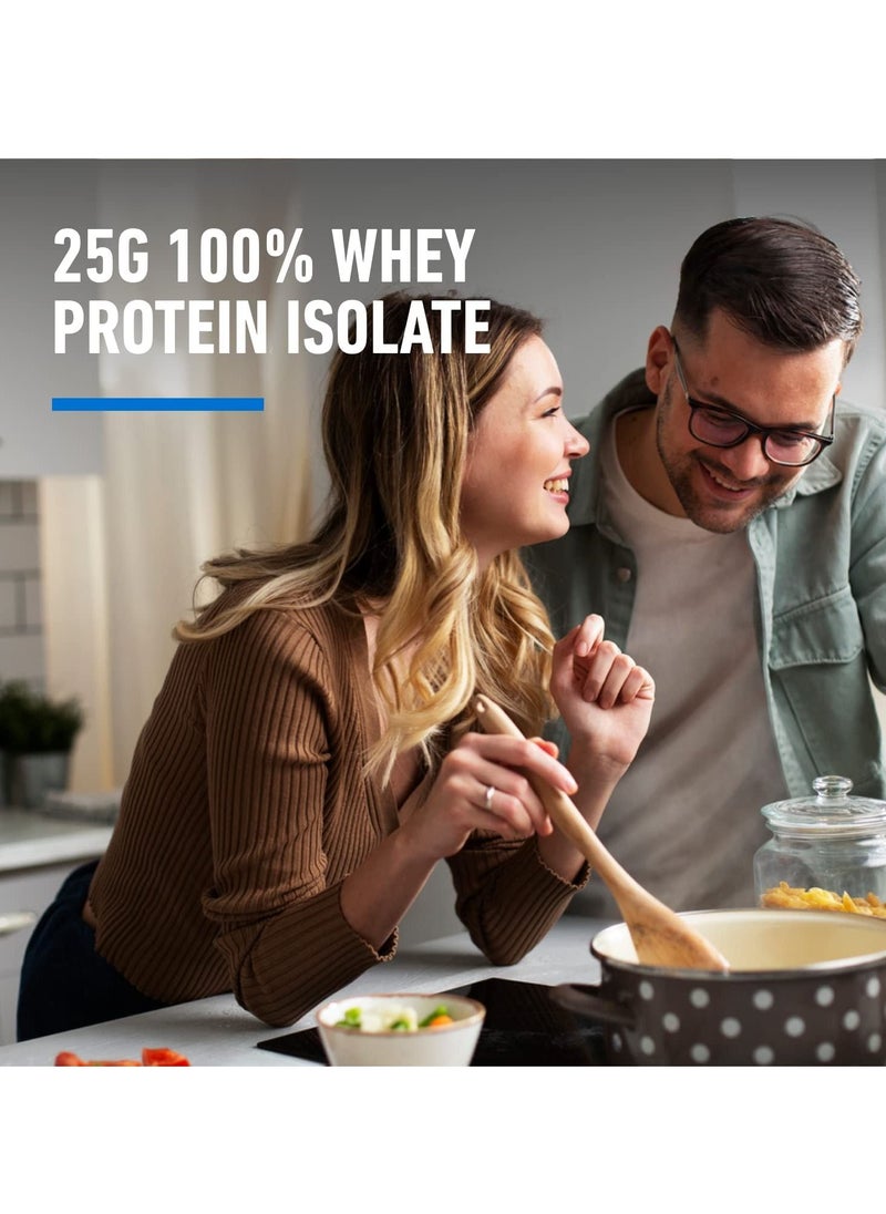 Zero Carb Whey Isolate Protein Powder Creamy Vanilla 3 lbs