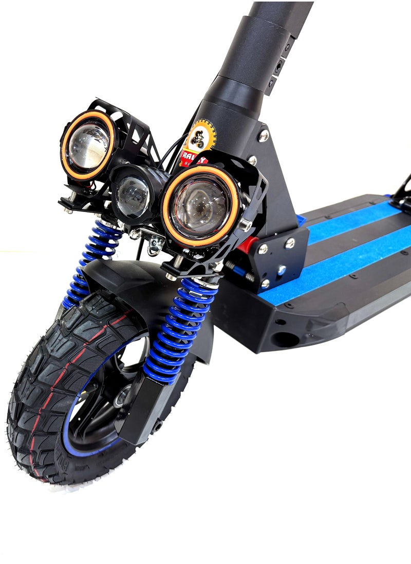 RALLY SCOOTER, Model E-12-MAX, 48V 18AH Battery, 2000W Motor, Foldable, Speed up to 65 km/h