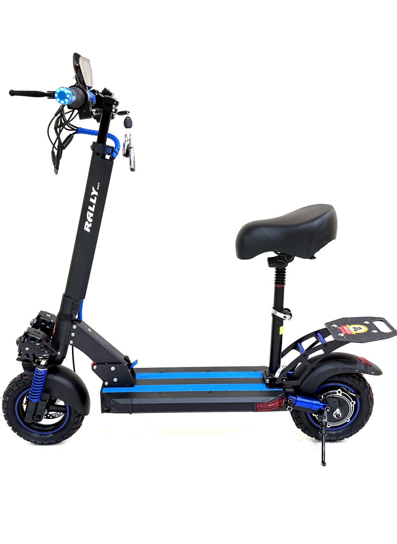 RALLY SCOOTER, Model E-12-MAX, 48V 18AH Battery, 2000W Motor, Foldable, Speed up to 65 km/h