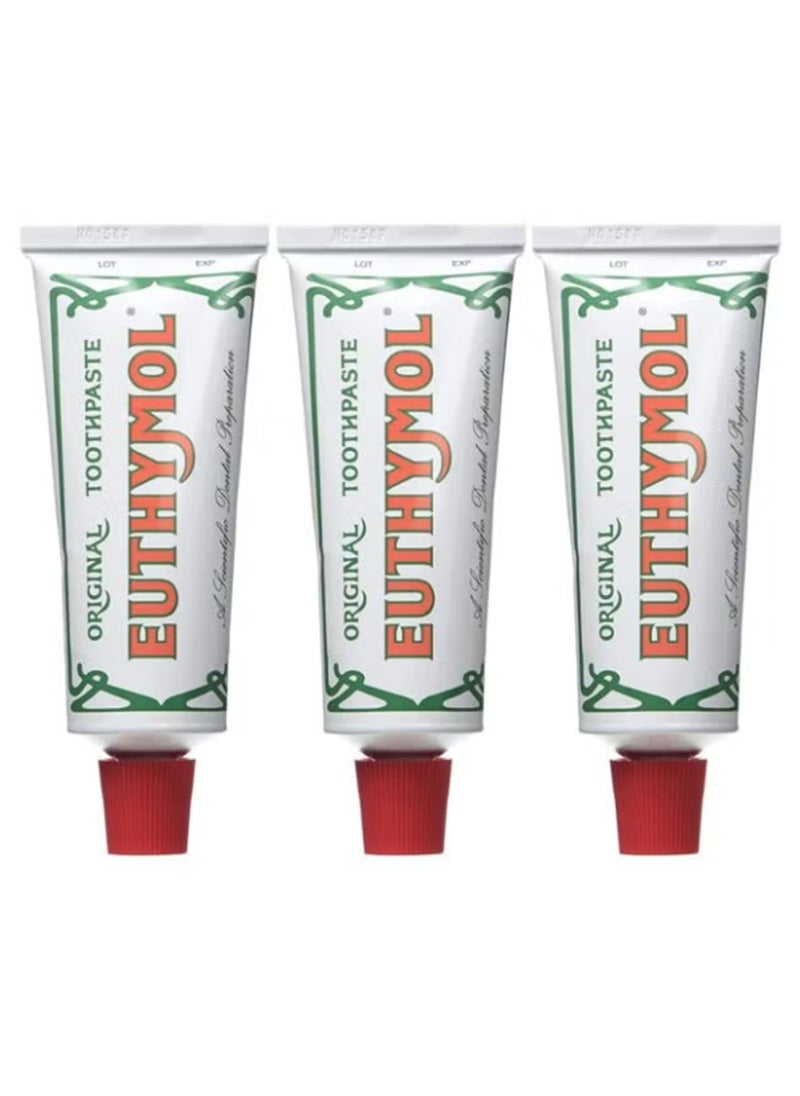 Pack Of 3 Original Toothpaste  3x75ml