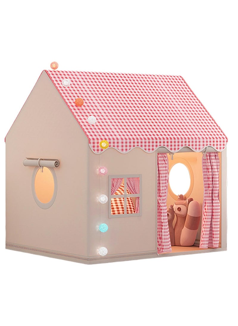 Boys Girls Play Tent Game House Playhouse with  Lights Kids Indoor Outdoor Activity Center