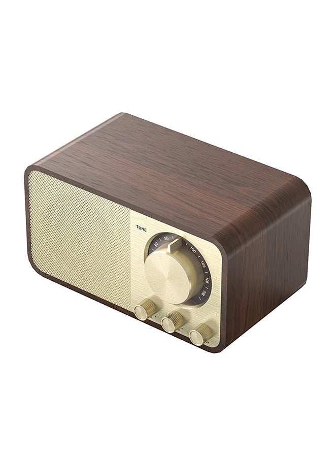 Nostalgic Bluetooth Speaker Bluetooth Sound Retro Classic Speaker Retro Radio Wireless Bluetooth 5.0 Wooden Portable Subwoofer