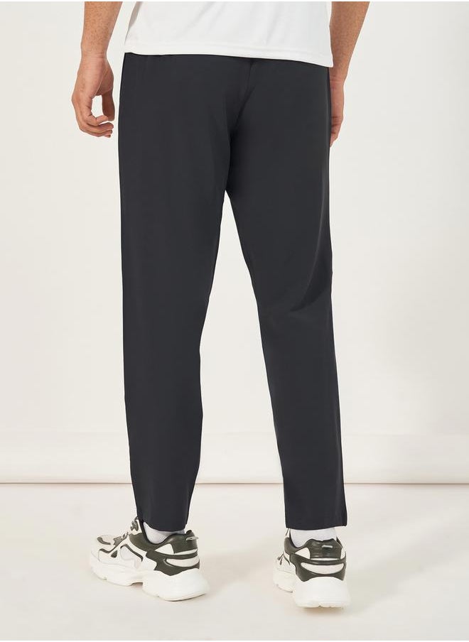 Super Stretch Slogan Print Track Pants