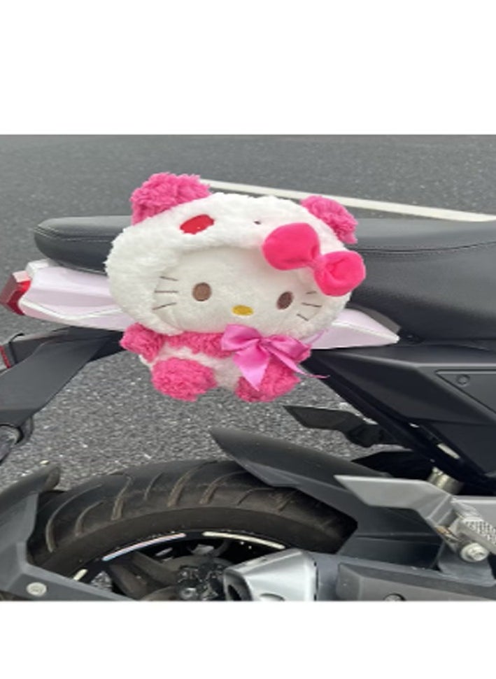 1 Pcs 15cm Sanrio Plush Toys Stuffed Hello Kitty Doll Soft Anime Cartoon Plushie Home Decor Appease Girl Gift (Hello Kitty Pink)
