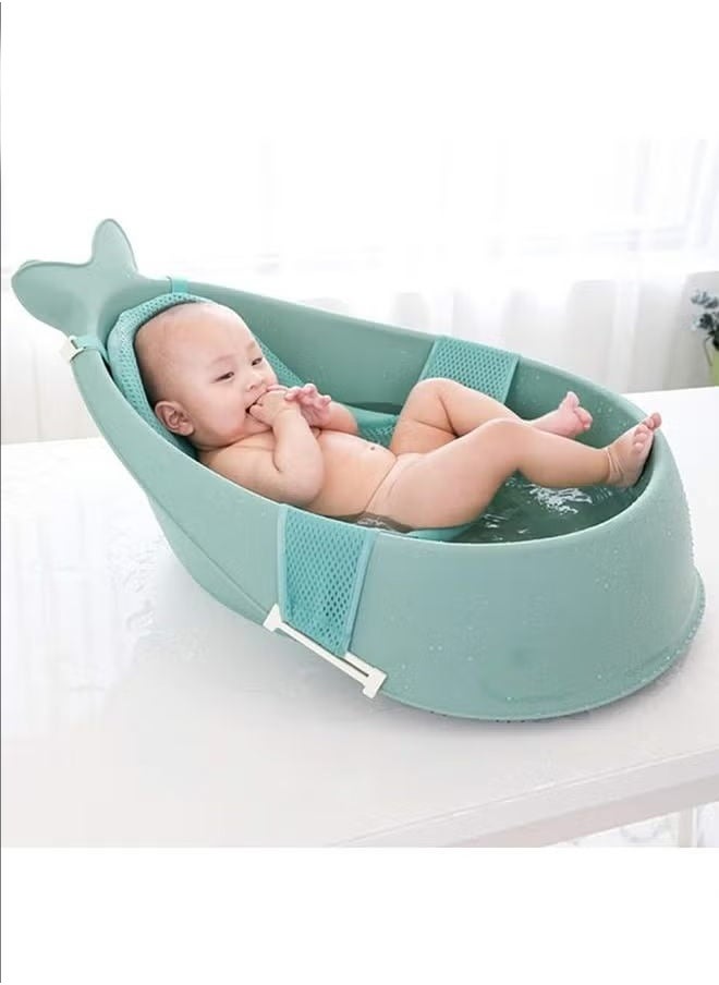 Baby Bathtub Blue with Bath Net