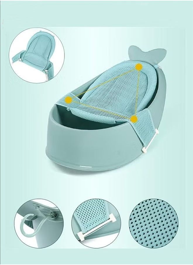 Baby Bathtub Blue with Bath Net