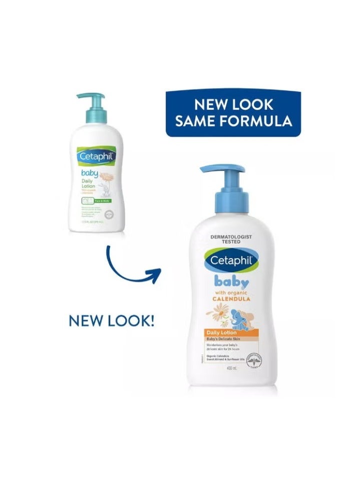 Baby Daily Lotion With Organic Calendula