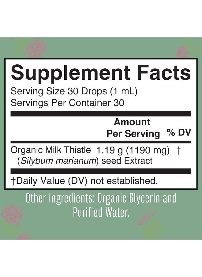 Milk Thistle Seed Liquid Drops by MaryRuth's