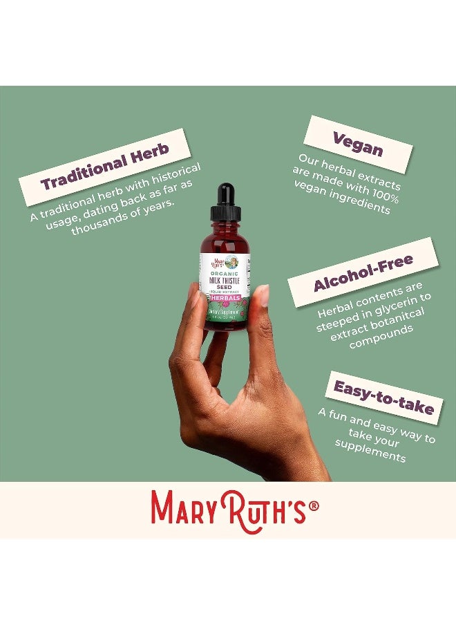 Milk Thistle Seed Liquid Drops by MaryRuth's