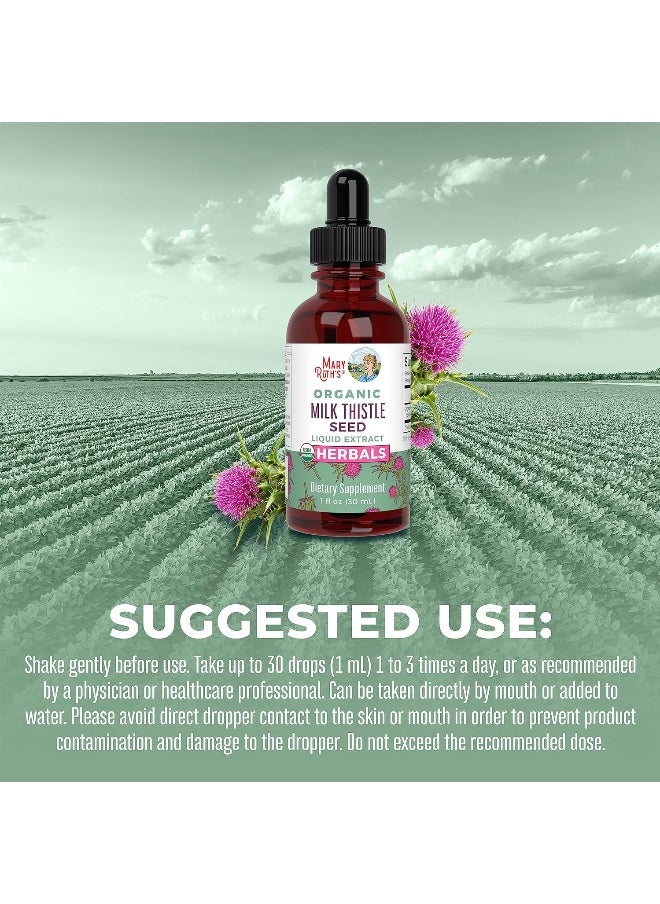 Milk Thistle Seed Liquid Drops by MaryRuth's