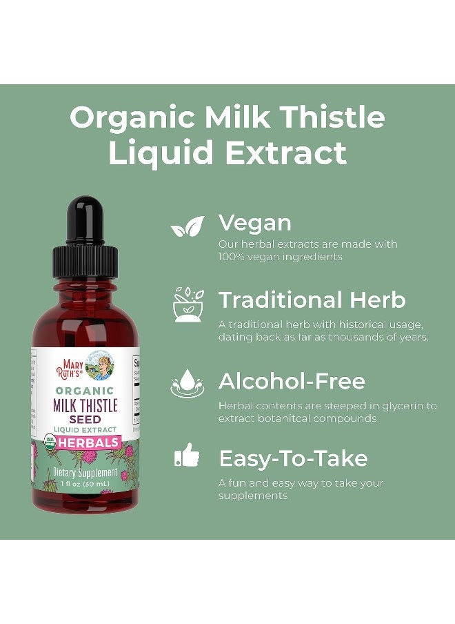 Milk Thistle Seed Liquid Drops by MaryRuth's