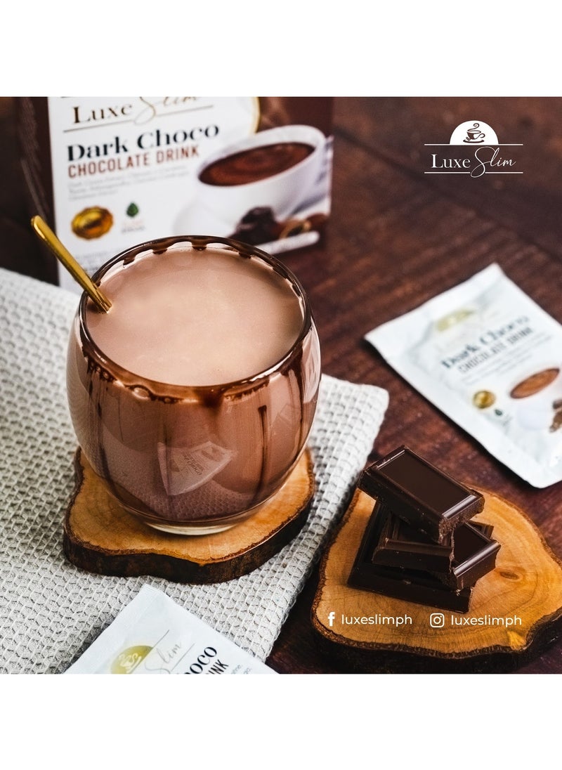 Luxe Slim Dark Chocolate Drink-10 Sachets X 21g