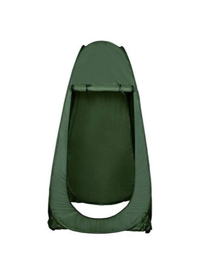 Saiyam Polyester Portable Toilet Pop up Changing Dressing Tent for 1 person (Green)