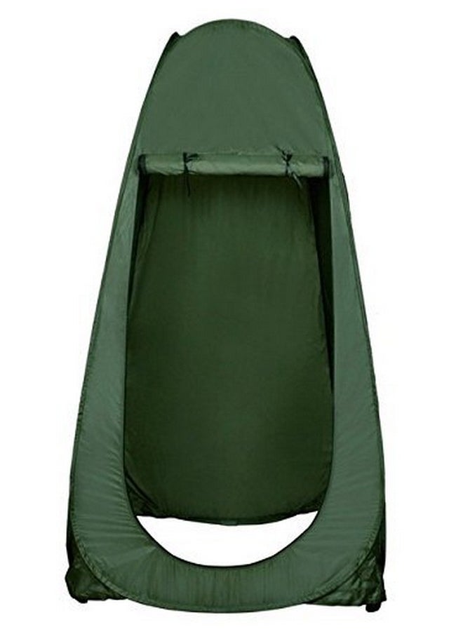 Saiyam Polyester Portable Toilet Pop up Changing Dressing Tent for 1 person (Green)