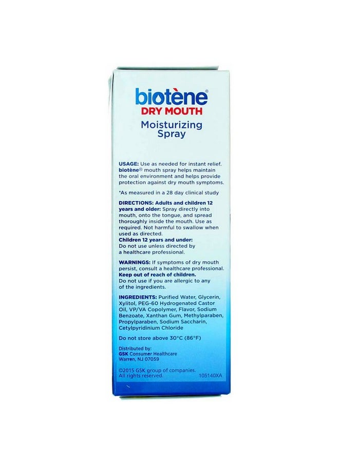 Biotene Moisturizing Gentle Mint Mouth Spray