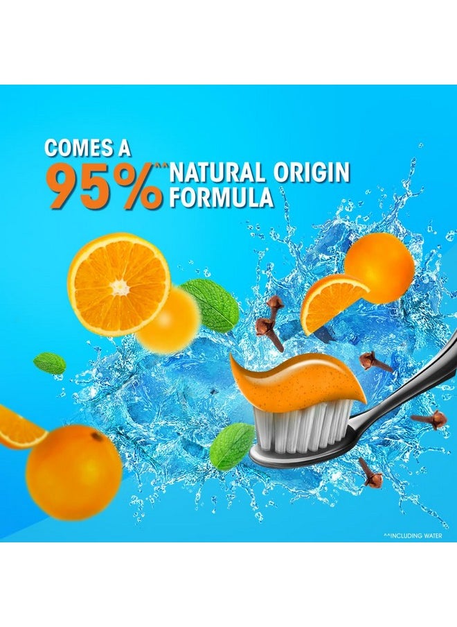 Clove & Orange Toothpaste | Helps Fight 99% Bad Breath Causing Germs - 300G