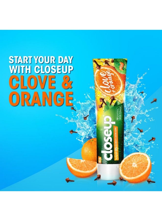 Clove & Orange Toothpaste | Helps Fight 99% Bad Breath Causing Germs - 300G