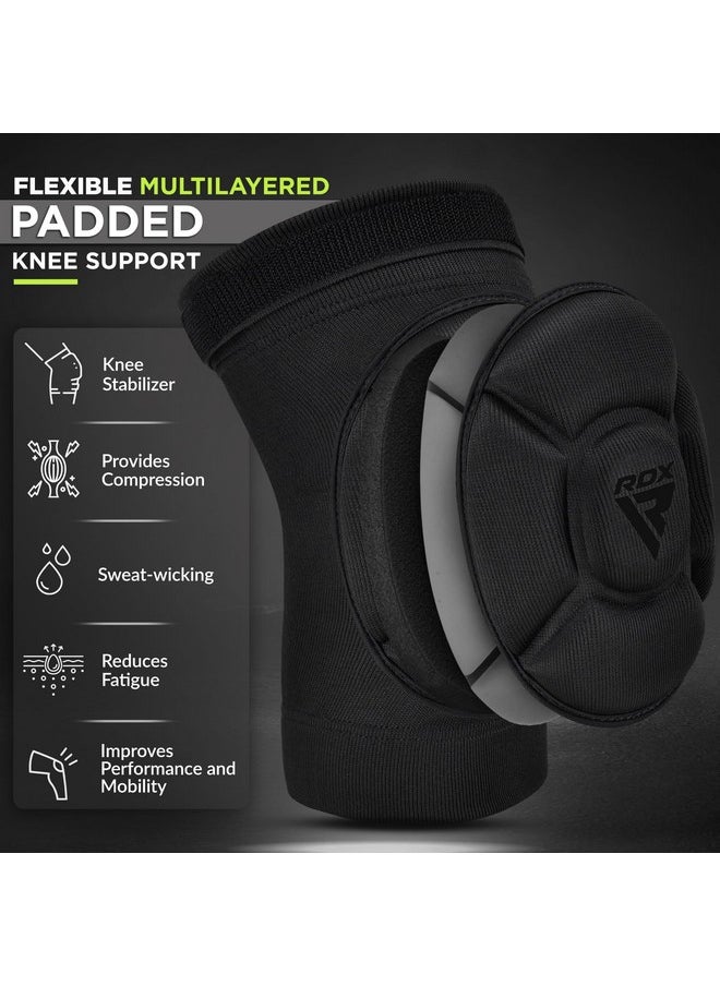 Knee Pads For Work, Oeko Tex Certified, Anti-Slip Protective Thick Padded Foam Pad, Collision Avoidance Sleeves Pair, Mma Muay Thai Grappling Volleyball Football Wrestling Gardening, Men Women