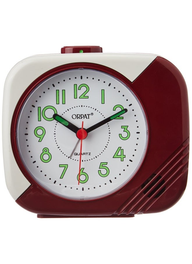 Orpat Beep Alarm Clock (Maroon, TBB-207)