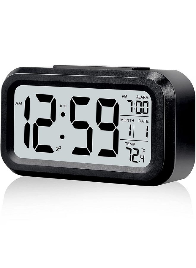 Kadio Digital Black Clock