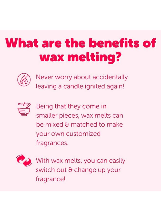 Happy Wax Fresh Cotton Scented Bear Wax Melts - Natural Strong Scented Fresh Wax Melts Infused w/Essential Oils - Non Toxic Wax Melt & Pet Safe Wax Melts - (8 oz Pouch)