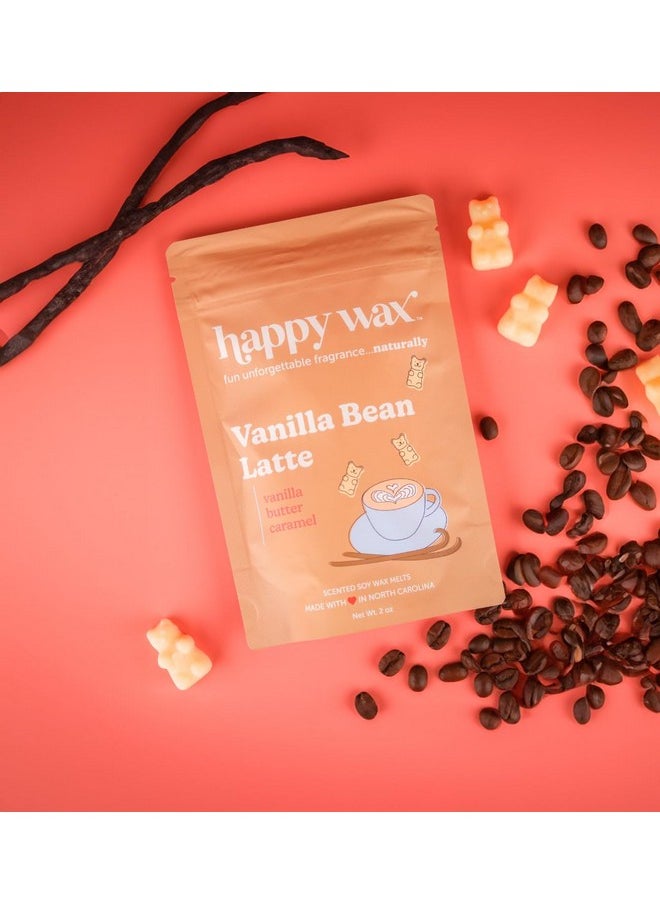 Happy Wax Vanilla Lovers Scented Natural Soy Wax Melts - 6 Ounces of Flame Free Wax Perfect for Mixing Melts in Your Scented Wax Warmer, Cute Bear Shapes with Over 150 Hours of Burn Time, Made in USA