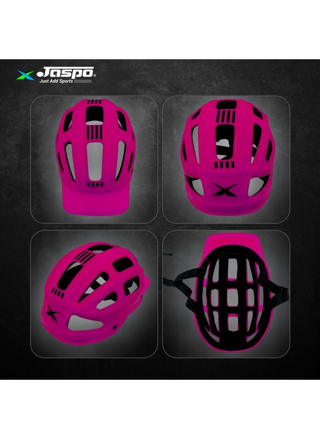 jaspo SX 4 Plastic Protective Set (Suitable for Age Group Upto 12 Years Old)- Pink