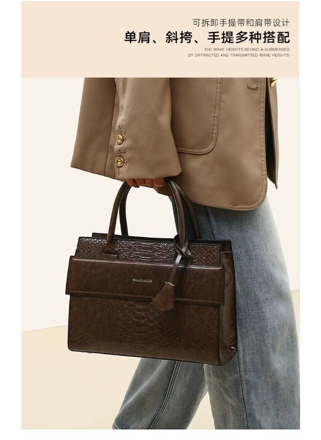 Women's 3-Piece Leather Handbag Set – Stylish Tote, Crossbody & Wallet – Spacious & Functional