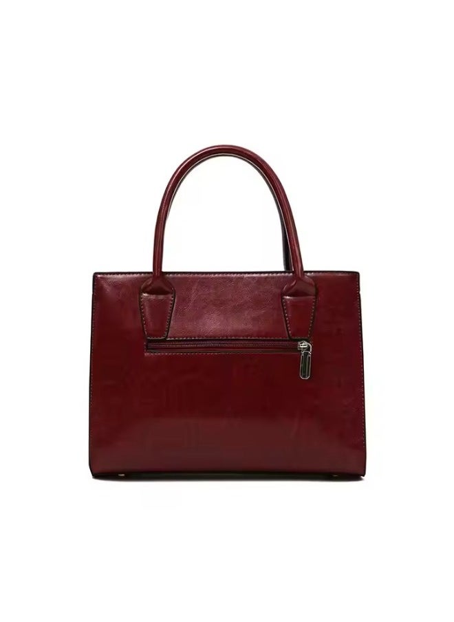 Women's 3-Piece Leather Handbag Set – Stylish Tote, Crossbody & Wallet – Spacious & Functional