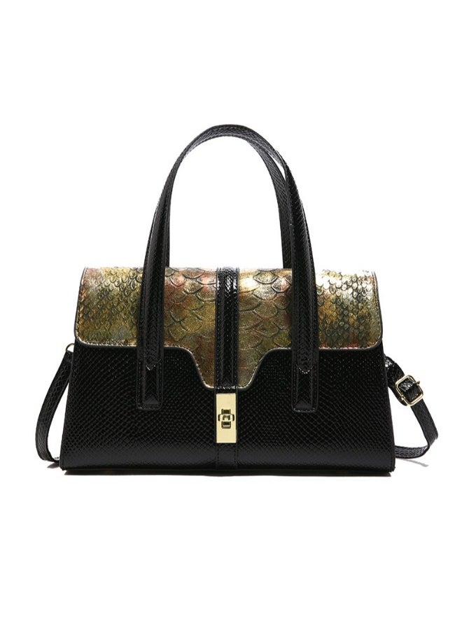 Luxury Alligator PU Leather Handbag for Women – Chic Shoulder & Crossbody Bag