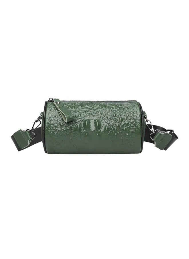 Leather Handbag – Stylish Dhol-Style Shoulder & Crossbody Bag