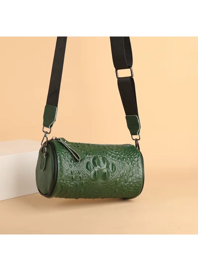Leather Handbag – Stylish Dhol-Style Shoulder & Crossbody Bag