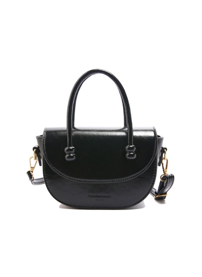 Elegant Small Square PU Leather Handbag – Stylish & Versatile Shoulder Bag for Women