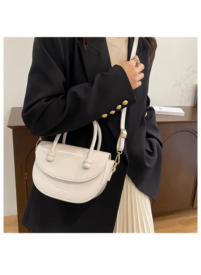 Elegant Small Square PU Leather Handbag – Stylish & Versatile Shoulder Bag for Women