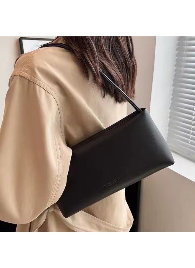 Elegant PU Leather Shoulder Bag – Sleek, Lightweight & Stylish Korean-Inspired Design