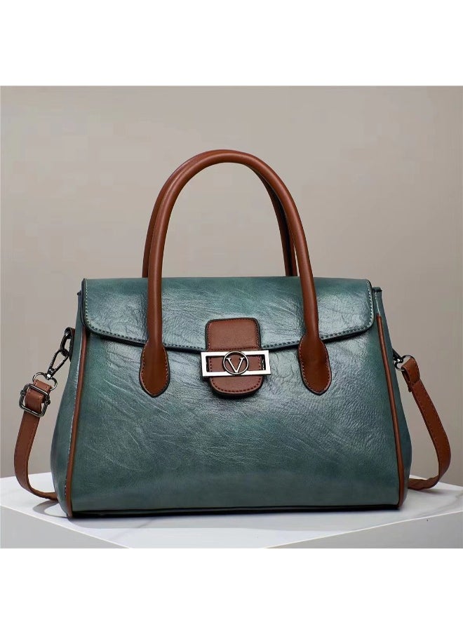 Elegant PU Leather Handbag for Women – Stylish & Spacious Crossbody Shoulder Bag