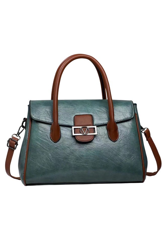 Elegant PU Leather Handbag for Women – Stylish & Spacious Crossbody Shoulder Bag