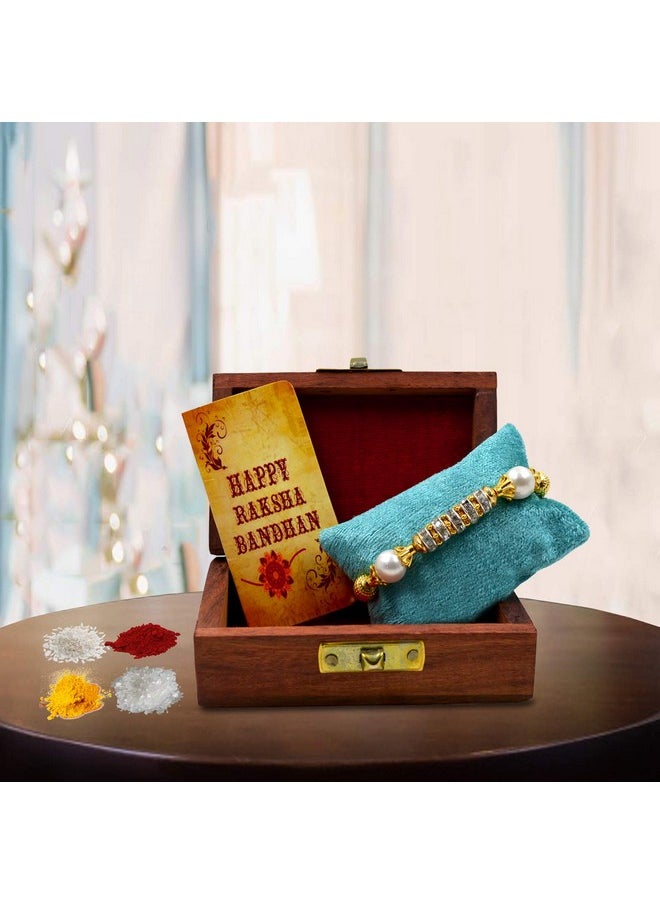 ME & YOU Raksha Bandhan Gift for Brother, Rakhi with Quoted Cushion and Printed Coffee Mug (Multicolor)